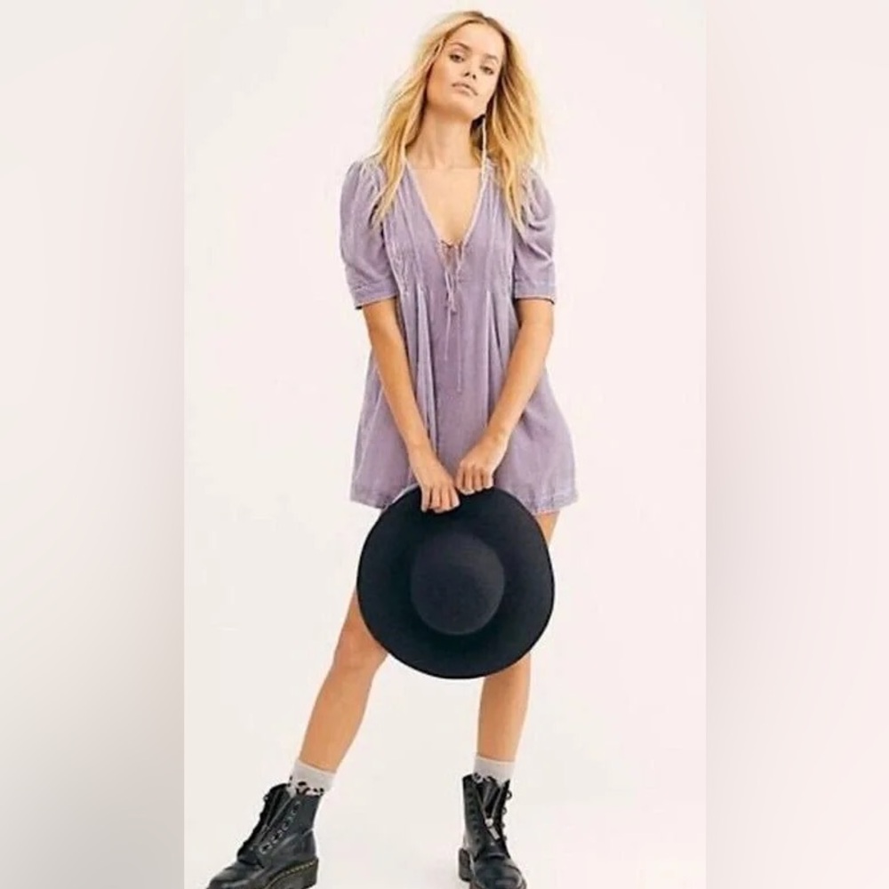 Free People Violet Fog Dress